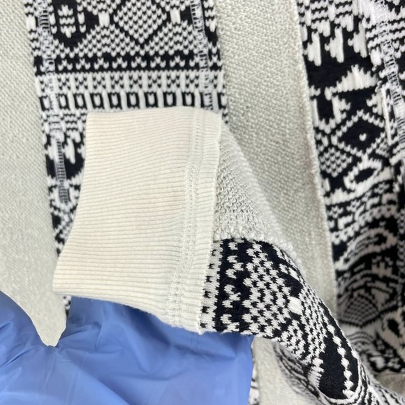 NEW | CHIP & PEPPER beige & black lightweight long sleeve swing top - SZ XS - Picture 3 of 8